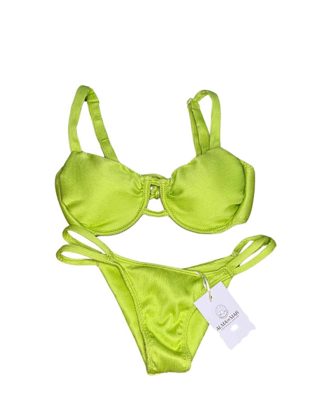 Bikini soft paradise bikini Push-up (MAR-1004) lemon