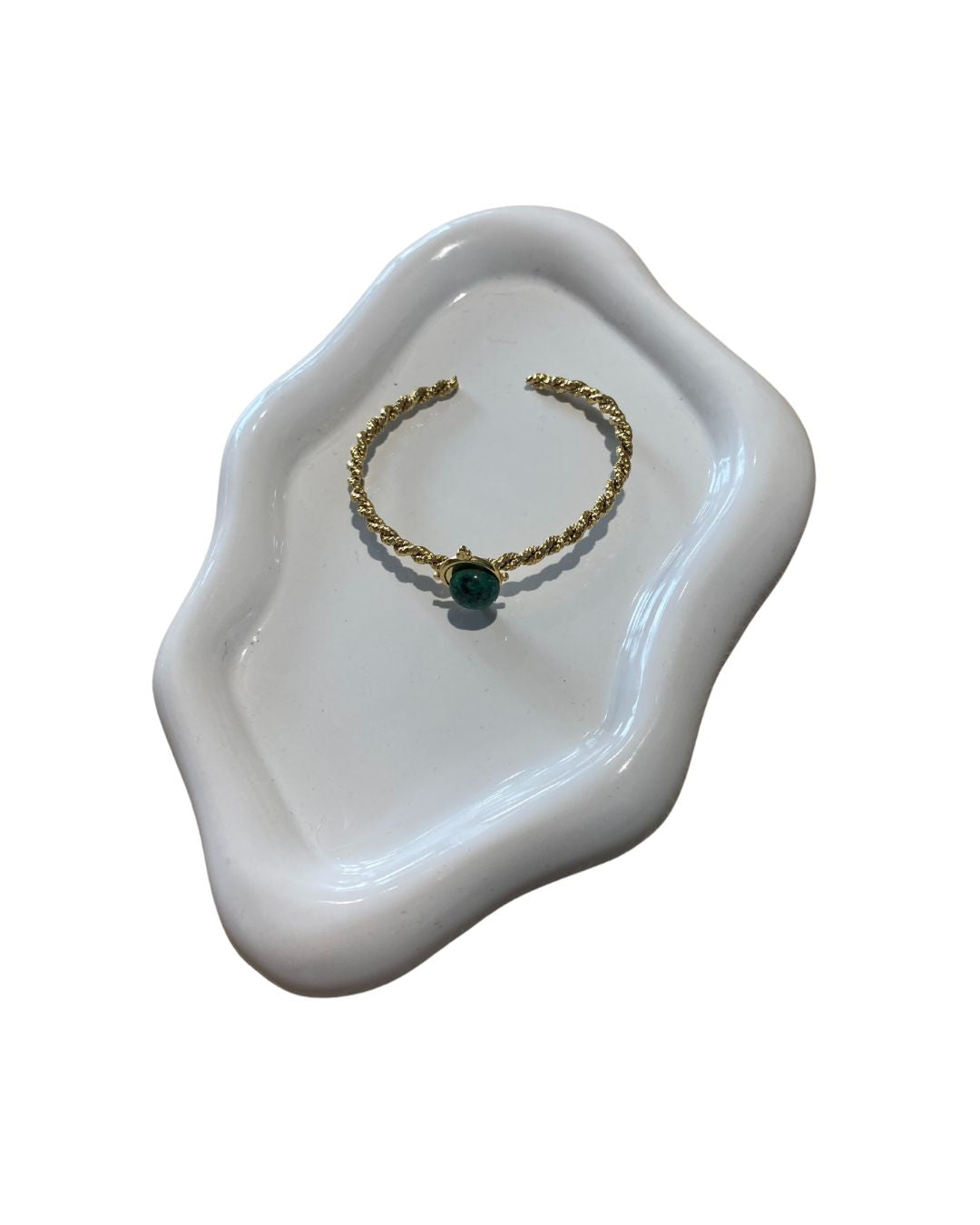 Bracelets green bangle (GW-1405)