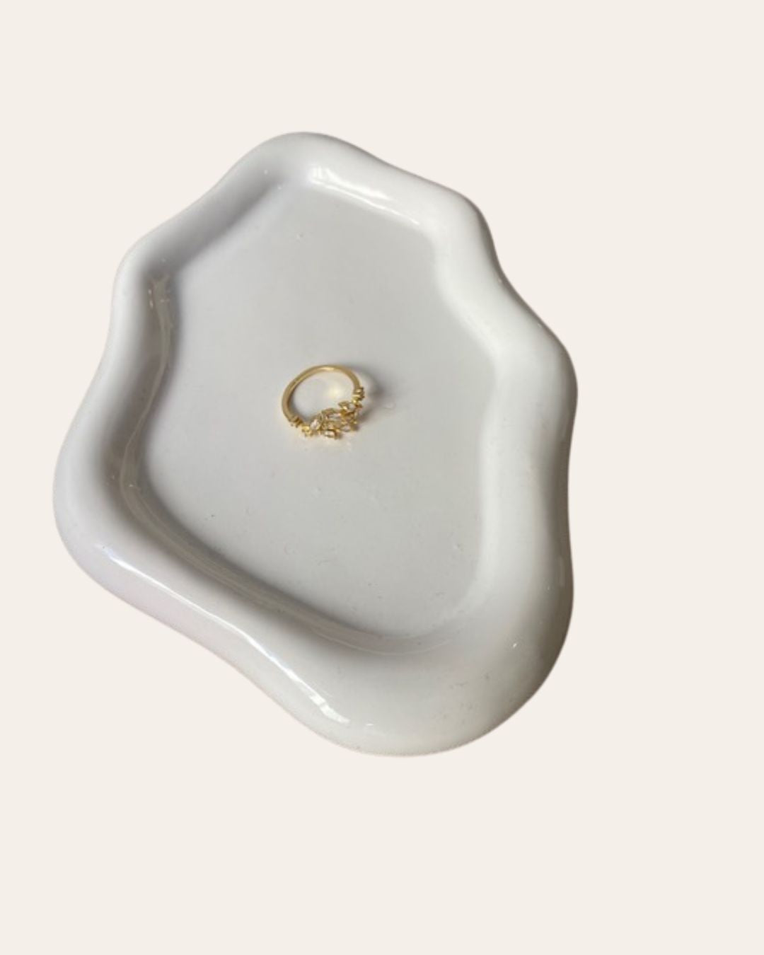 lady flower ring swaroski (SEA - 1114)