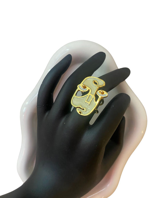 Ring Pnk my face (AGD-0302)
