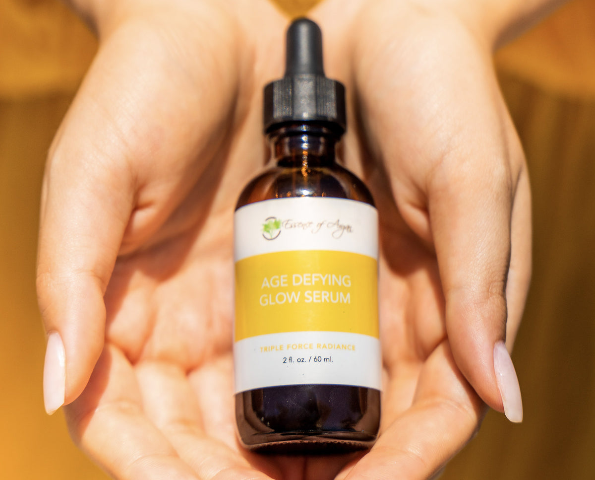 Argan infused age defying glow serum