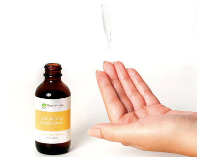 Argan infused age defying glow serum