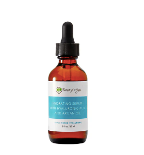 Argan infused hydrating serum with hyaluronic