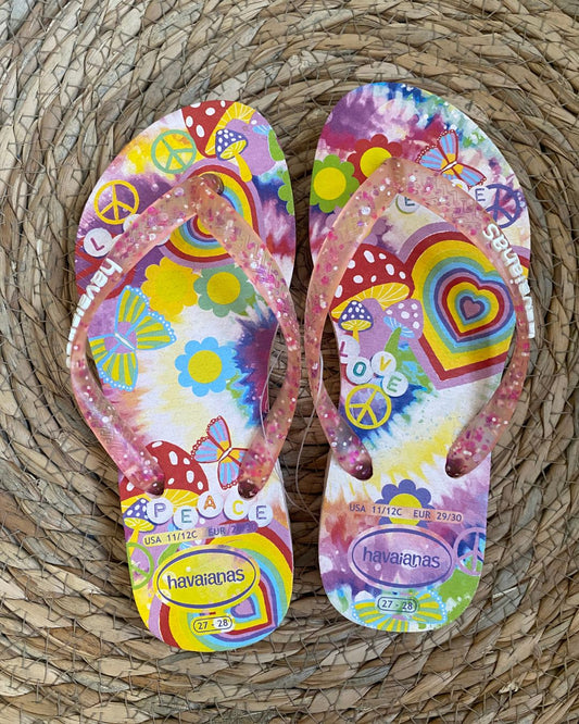 Havaianas Colorful Pinks for Kids (AL-8001)