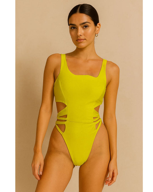 Capri side cut out trikini (MAR-2011)