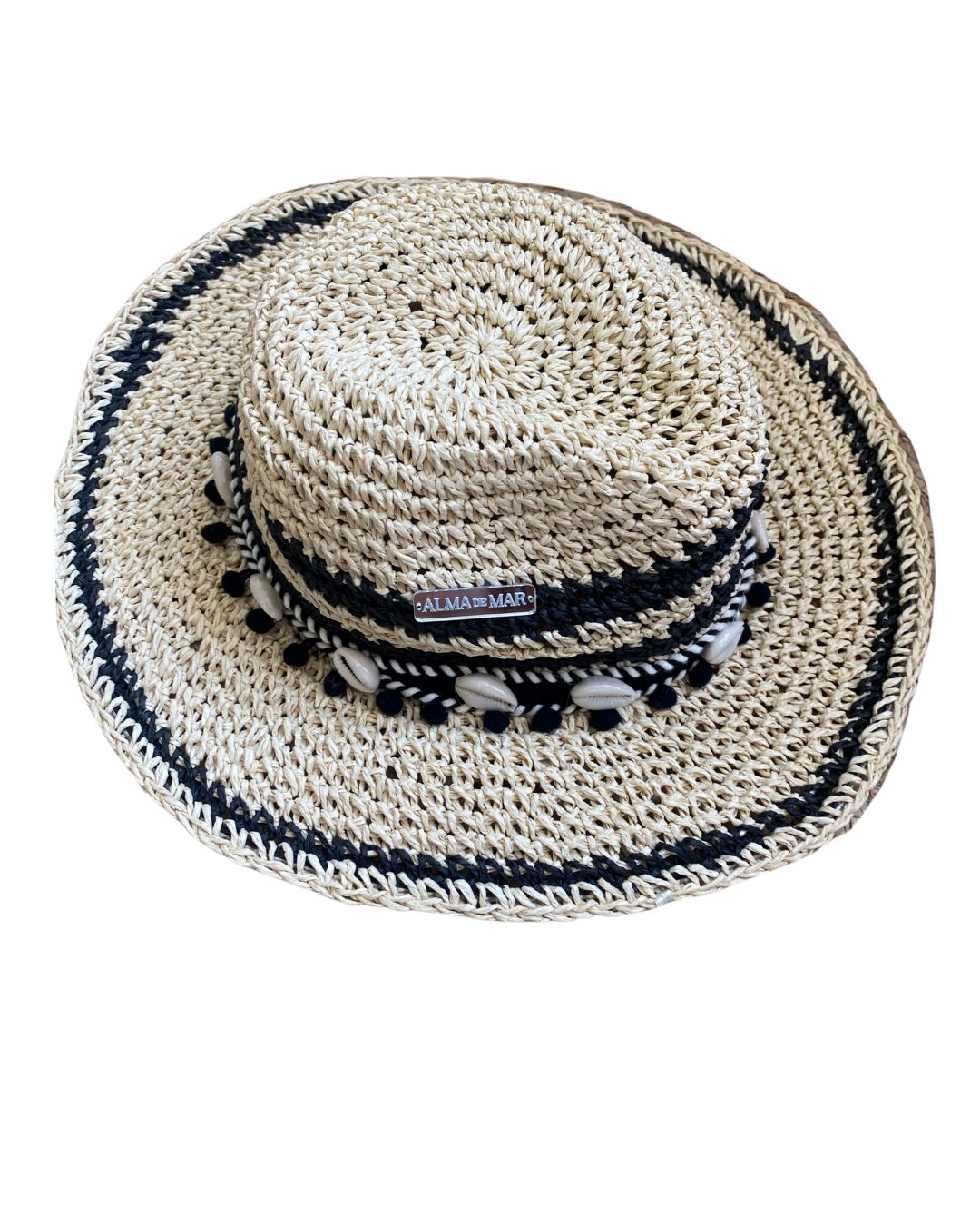 hat white and black (AL-9013)