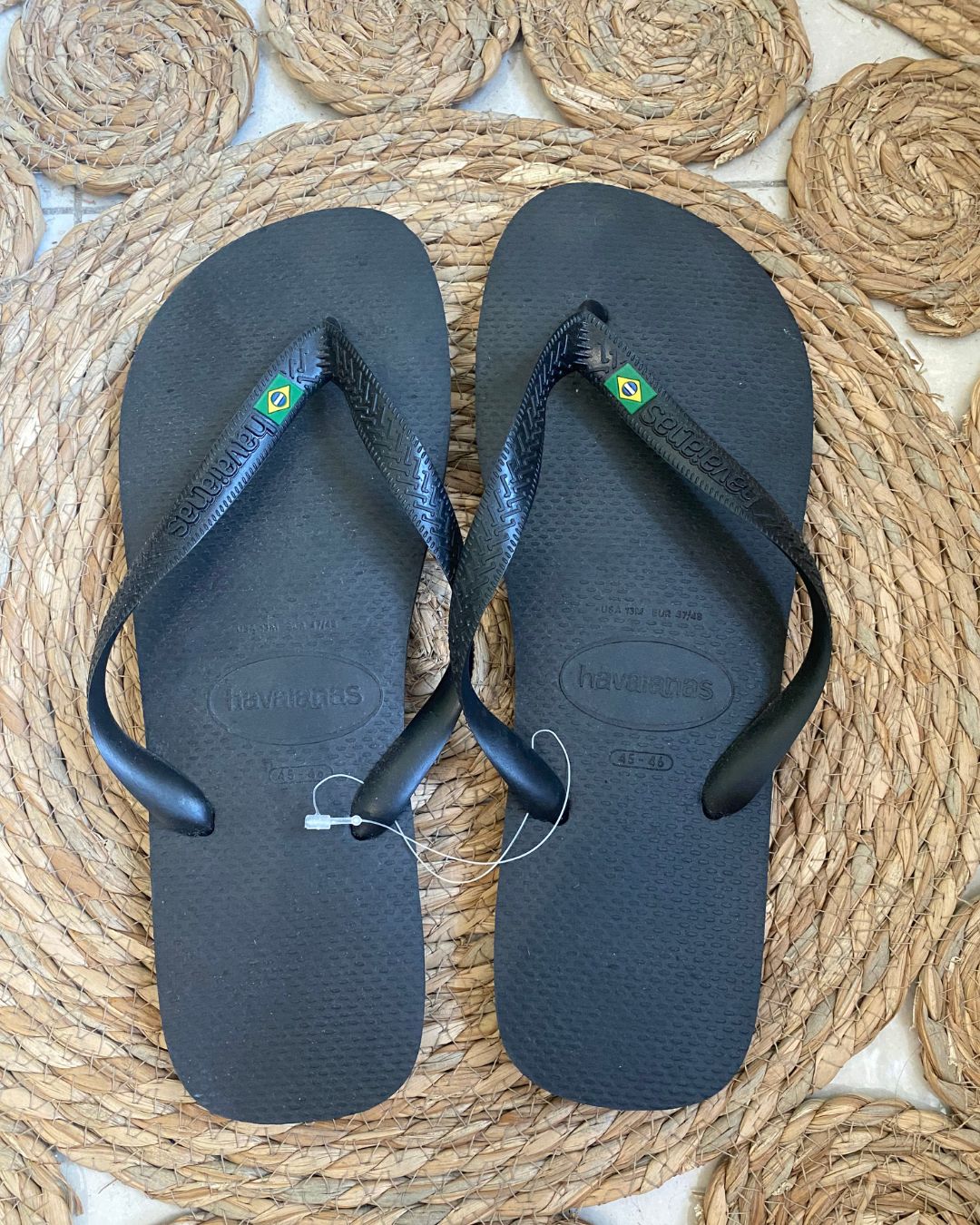 Havaianas men's black (AL-8008)