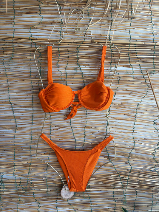 Bikini soft paradise bikini Push-up (MAR-1004) Orange