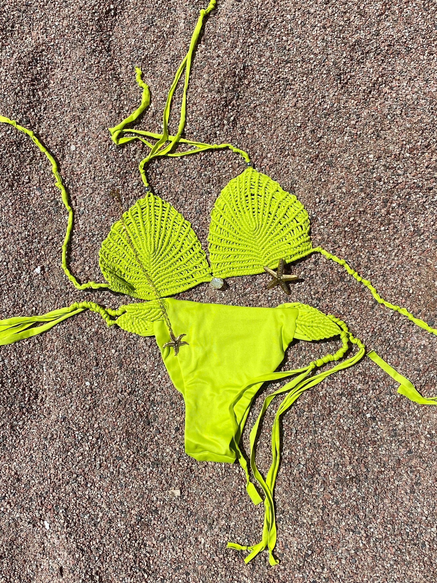 Serata bikini shell neon (MAR.1036)