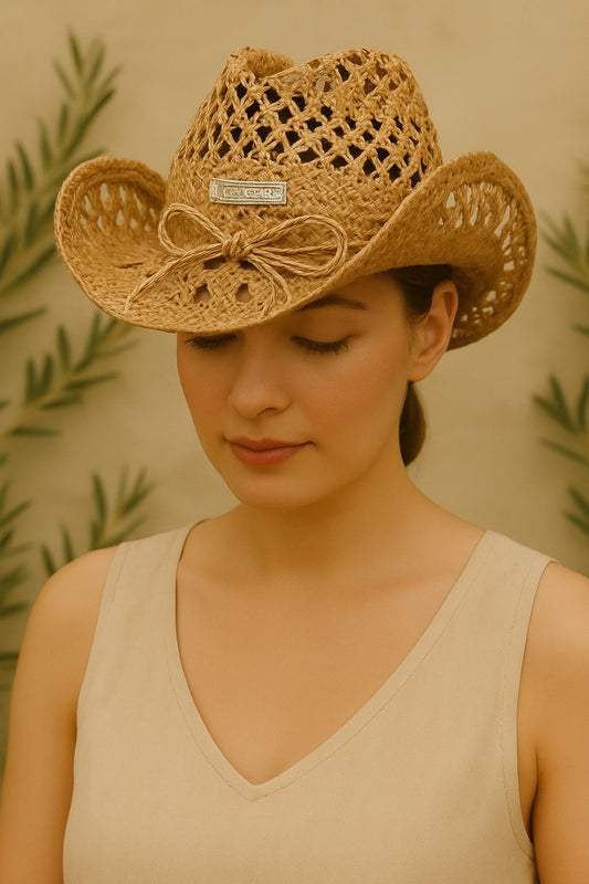 hat handmade brown (AL-9011)