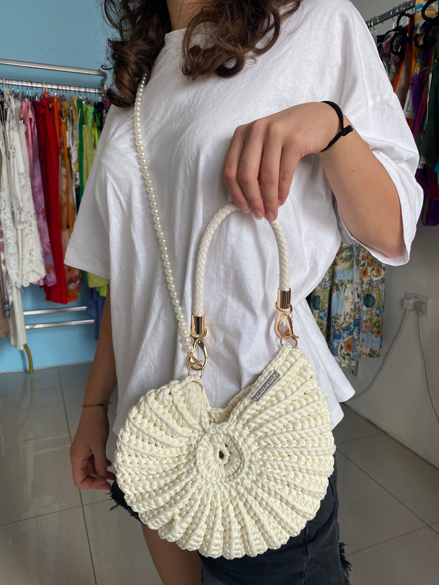 coral bag white (AL-9003)