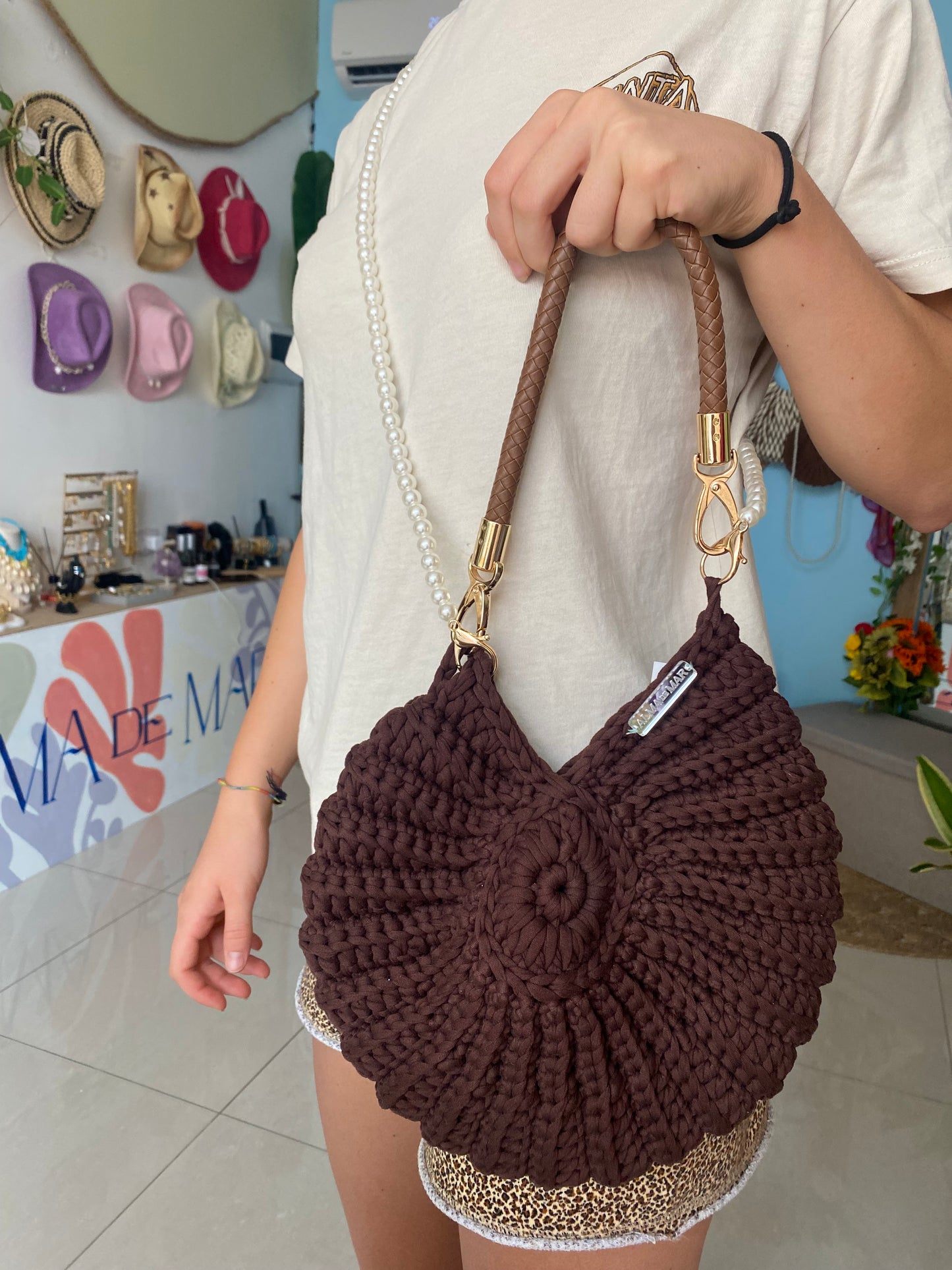 Coral bag brown (AL-9005)