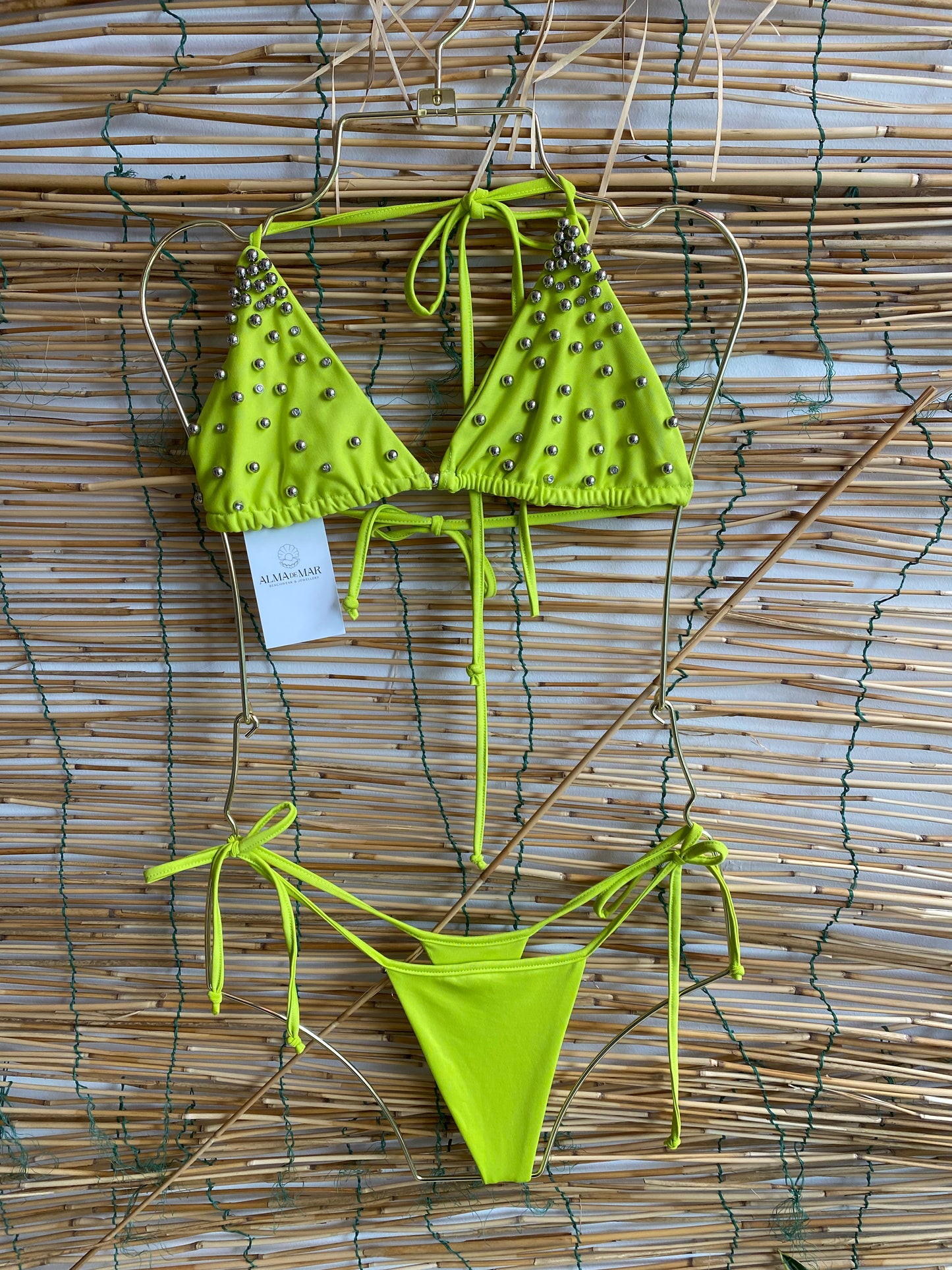 Carisucia green lemon silver pop  (MAR-6074)