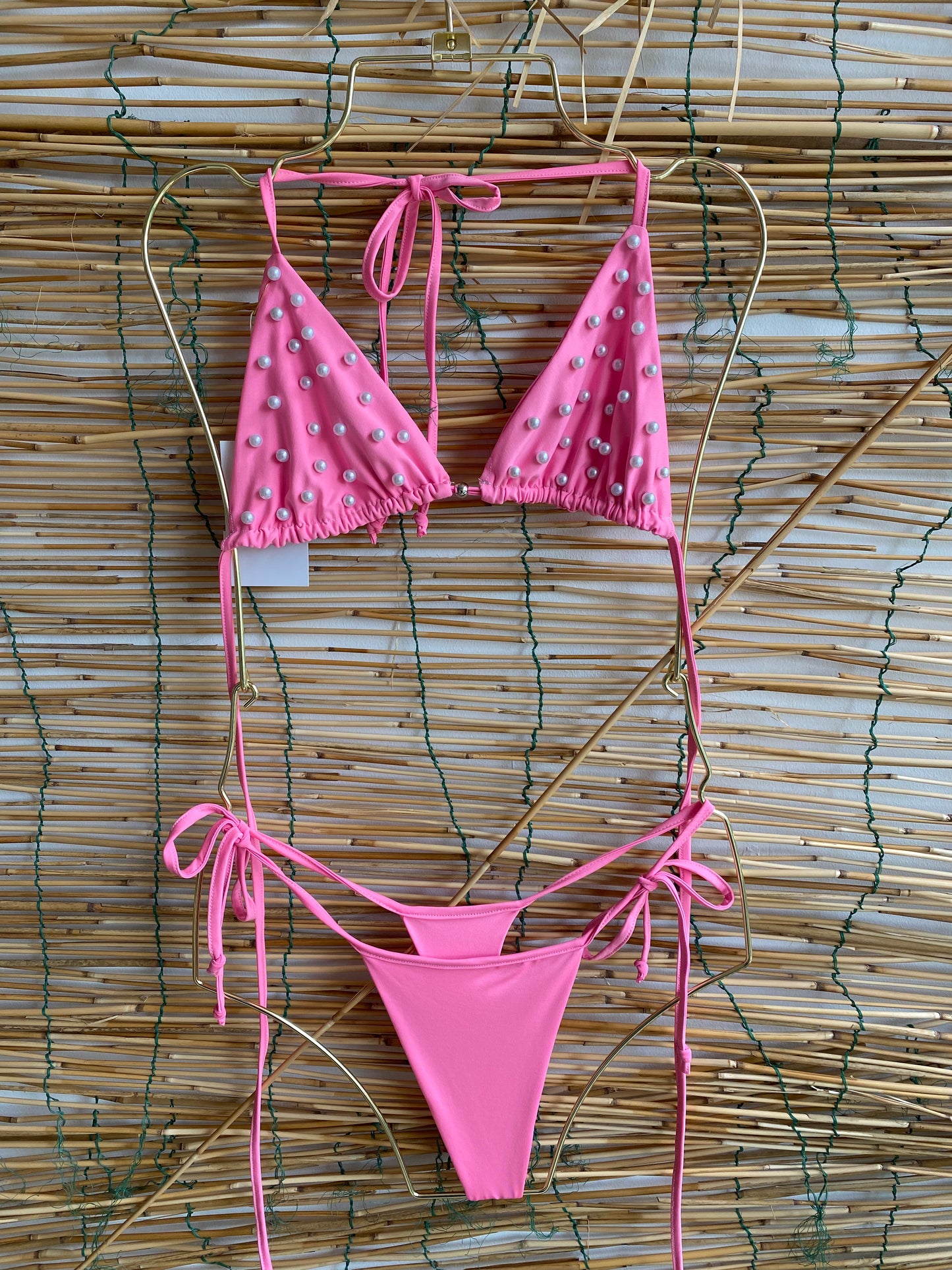 Carisucia Pearls Pink Bikini (MAR-6070) PINK