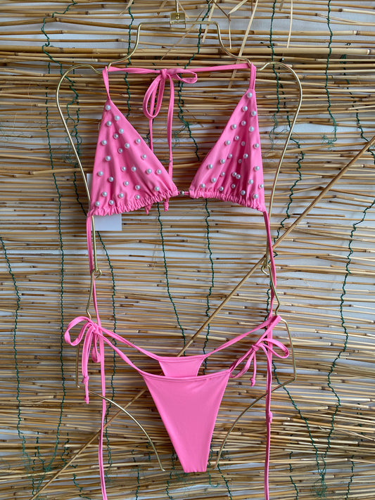 Carisucia Pearls Pink Bikini (MAR-6070) PINK