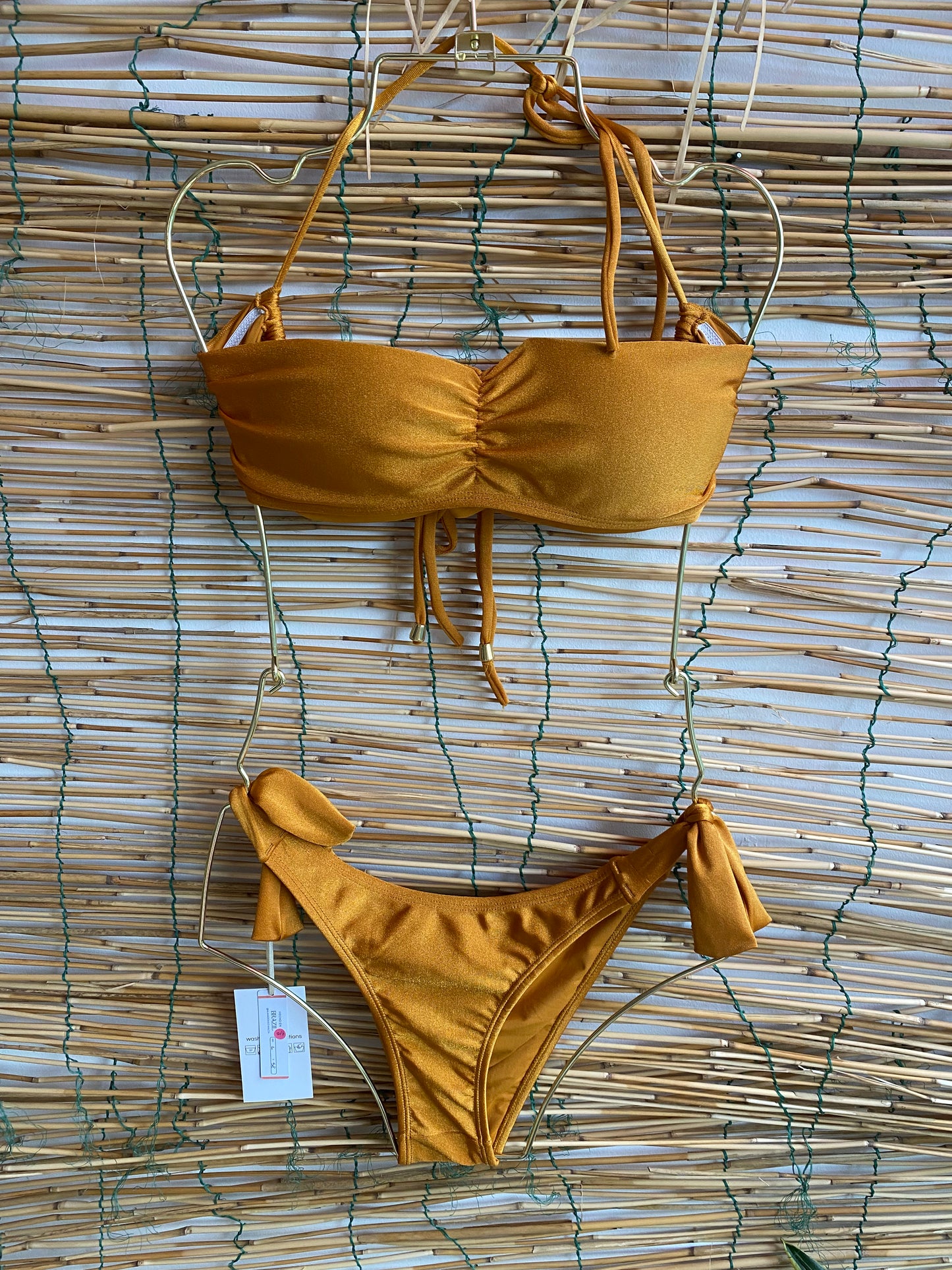 Straple lace up bikini side bottom (MAR-1024)