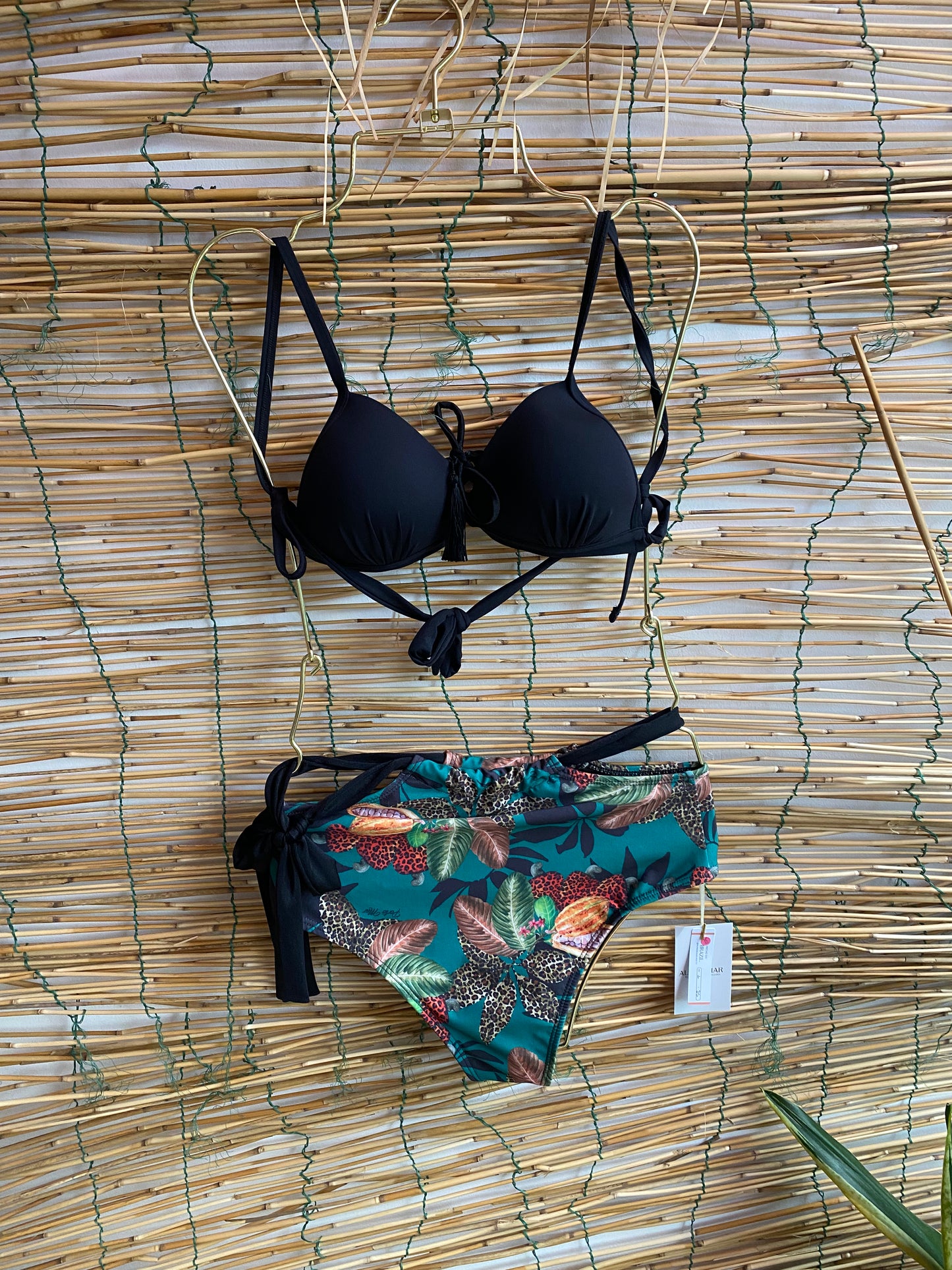 Brazilian Triangle High Waisted Bikini decorative Belt (MAR-1032)