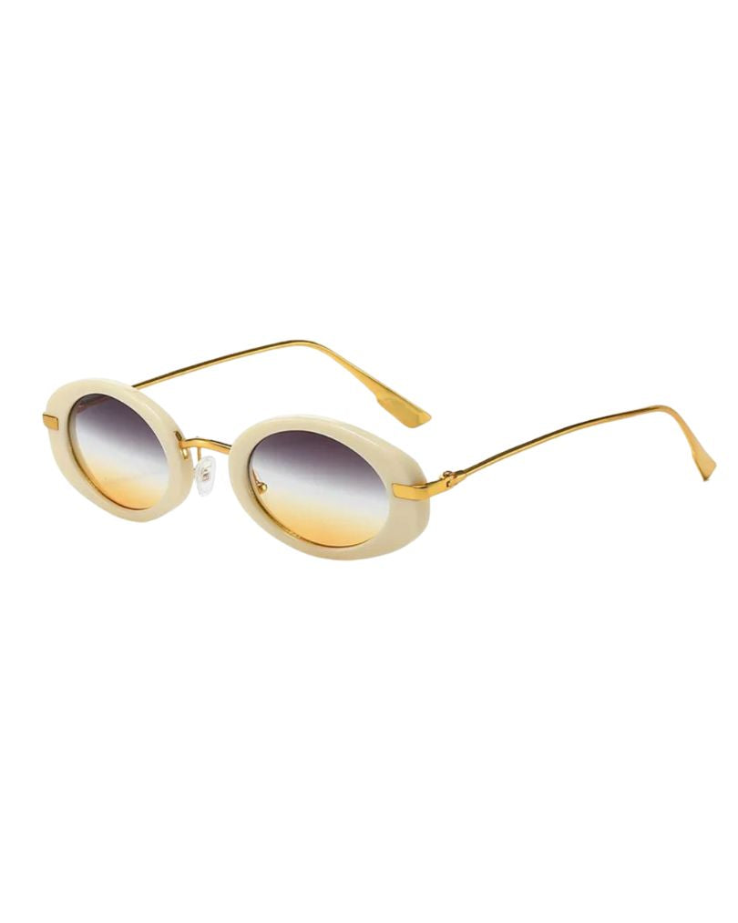 Leo Oval Frame (MAR-7002) White