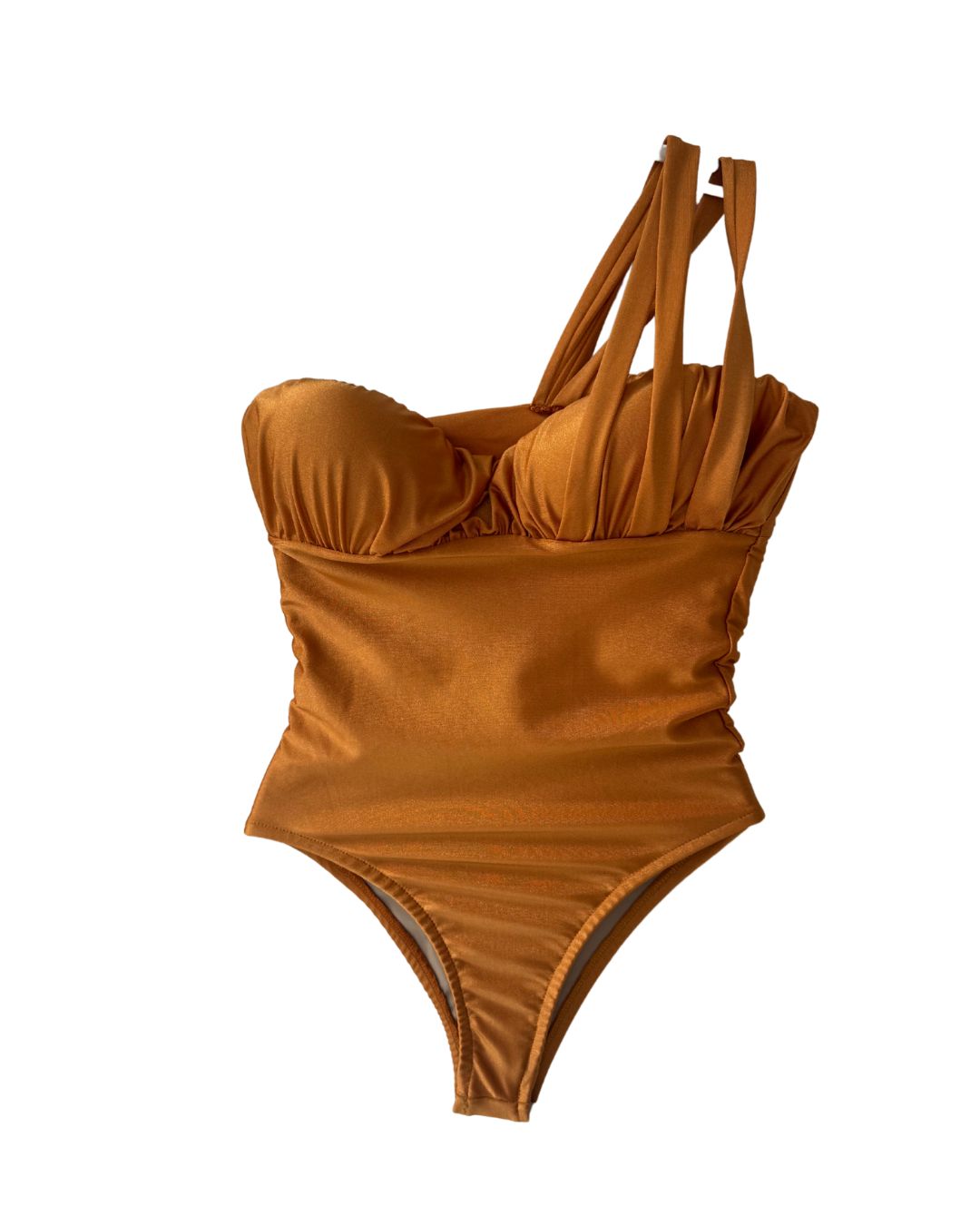 Golden day one shoulder drawstring (MAR-2008)