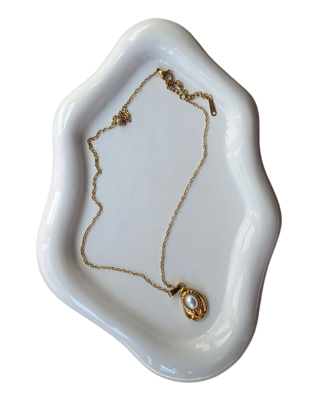 pearl 18k osyter necklace (SEA - 1103)