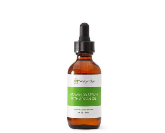 Argan infused vitamin b3 serum with argan oil